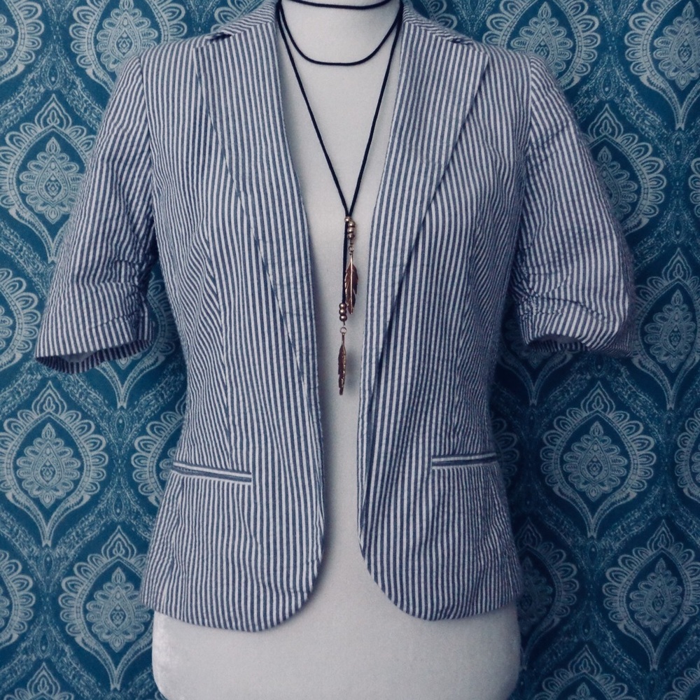 Banana Republic Short Sleeve Blazer